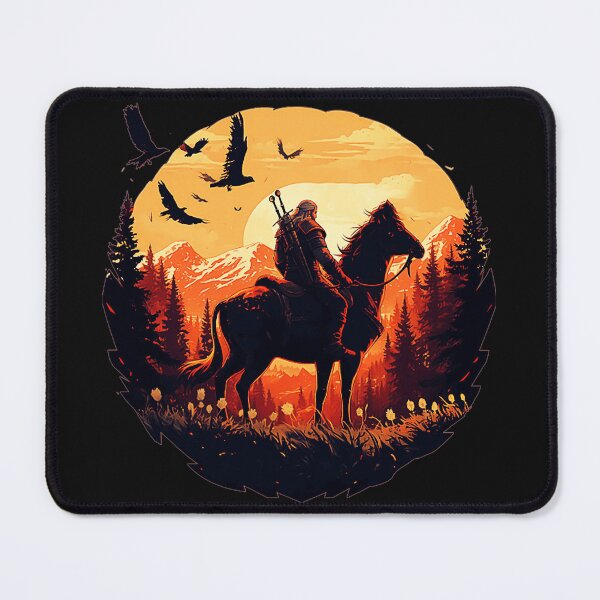Item preview, Fiery Warrior of the North The Wild Hunt designed and sold by QuentinHarrow.