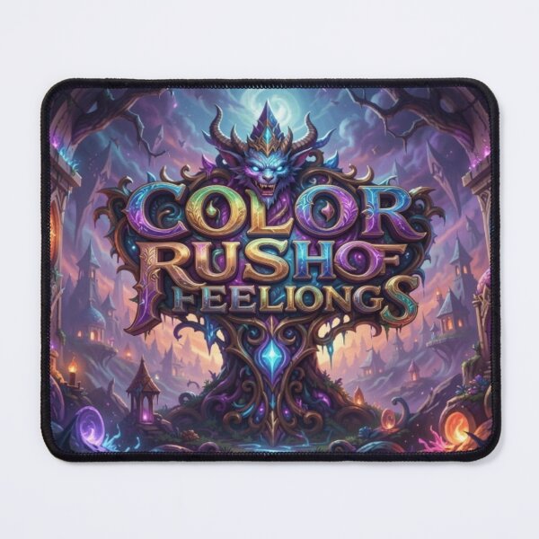 Item preview, Color Rush of Feelings – Fantastic fantasy art in vibrant colors and mystical energy designed and sold by FotoworldEdel.