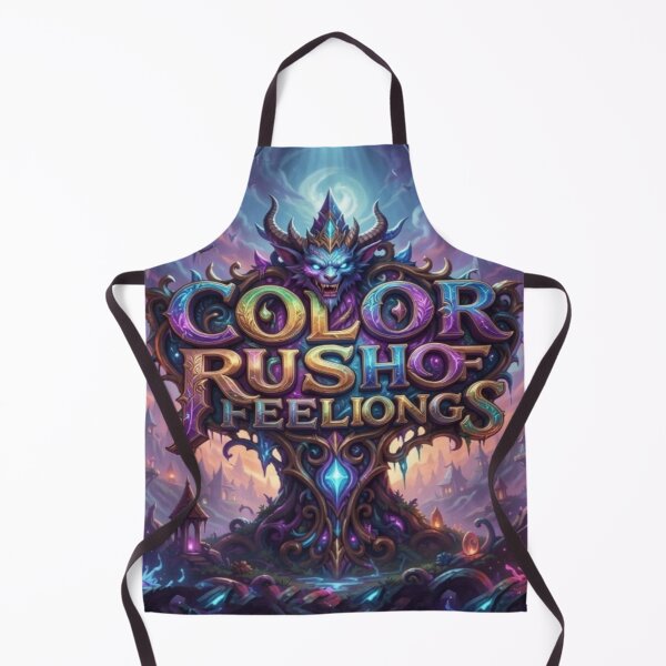 Item preview, Color Rush of Feelings – Fantastic fantasy art in vibrant colors and mystical energy designed and sold by FotoworldEdel.