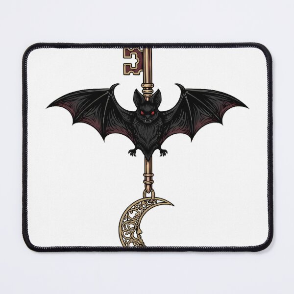 Item preview, Moon Key Bat designed and sold by IllumeInk.