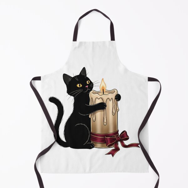 Item preview, Velvet Prayer Candle Cat designed and sold by IllumeInk.