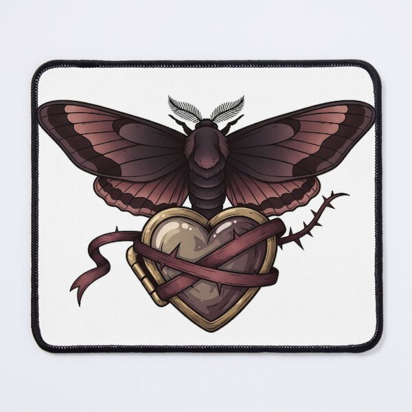 Item preview, Thorn Locket Moth designed and sold by IllumeInk.