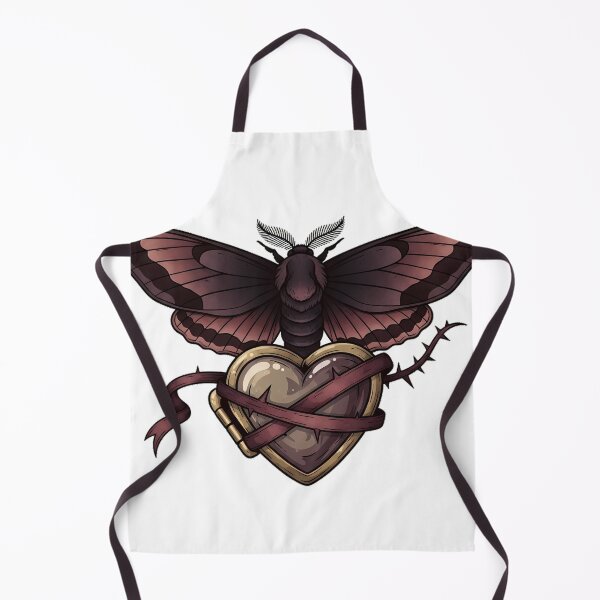 Item preview, Thorn Locket Moth designed and sold by IllumeInk.