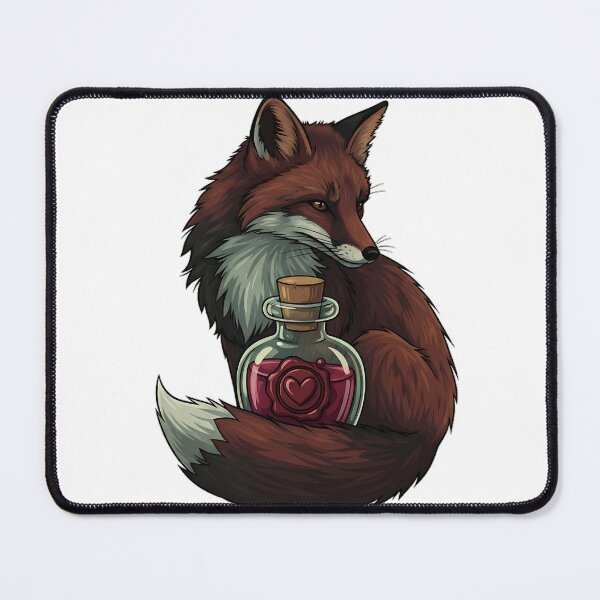 Item preview, Apothecary Heart Fox designed and sold by IllumeInk.