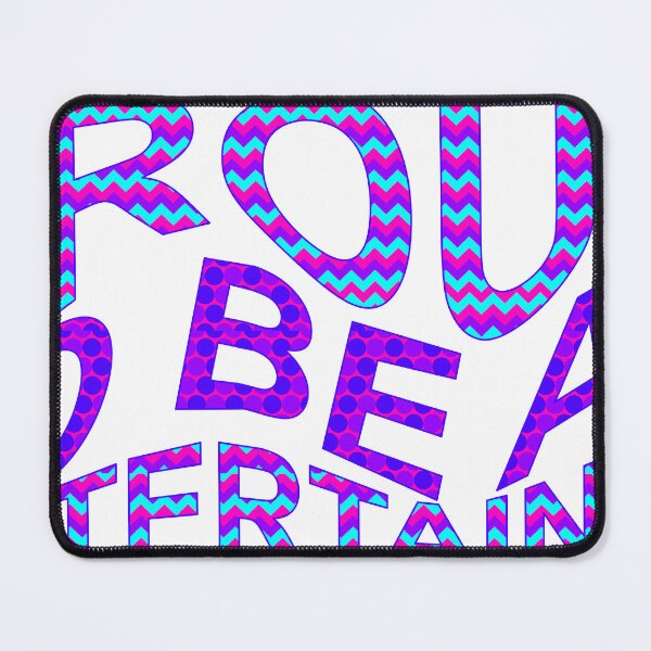 Item preview, Proud To Be An Entertainer Wavy Text designed and sold by TheIconSmith.