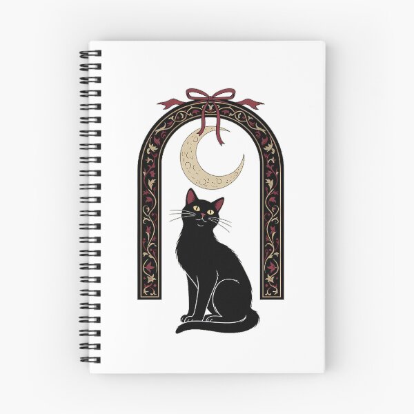 Item preview, Moon Arch Black Cat designed and sold by IllumeInk.