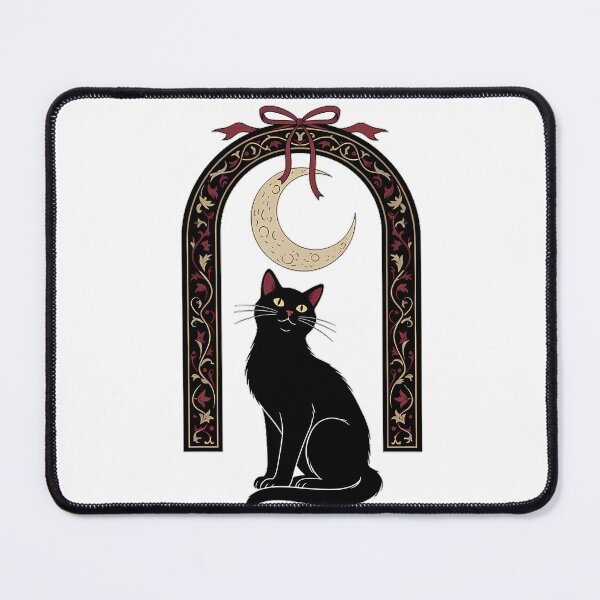 Item preview, Moon Arch Black Cat designed and sold by IllumeInk.