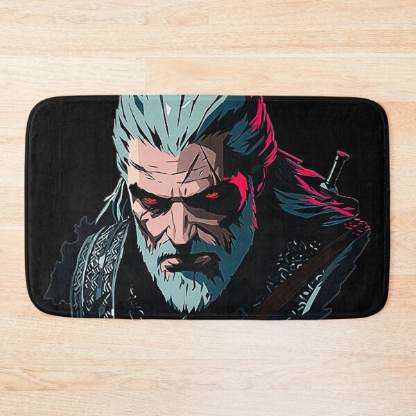 Item preview, Dark Warrior Portrait Illustration The Wild Hunt designed and sold by QuentinHarrow.