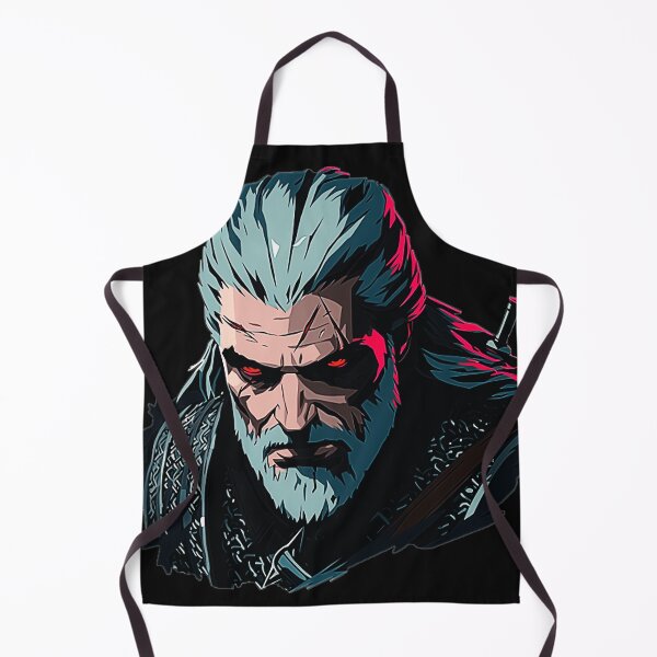 Item preview, Dark Warrior Portrait Illustration The Wild Hunt designed and sold by QuentinHarrow.