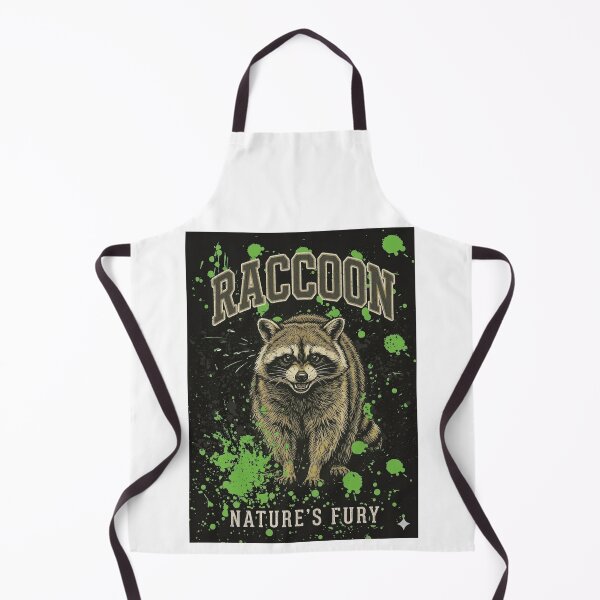 Item preview, Raccoon Fury Vintage Graphic designed and sold by CoolLookClothes.