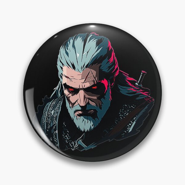 Item preview, Dark Warrior Portrait Illustration The Wild Hunt designed and sold by QuentinHarrow.