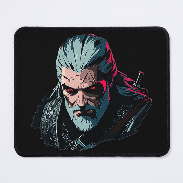 Item preview, Dark Warrior Portrait Illustration The Wild Hunt designed and sold by QuentinHarrow.