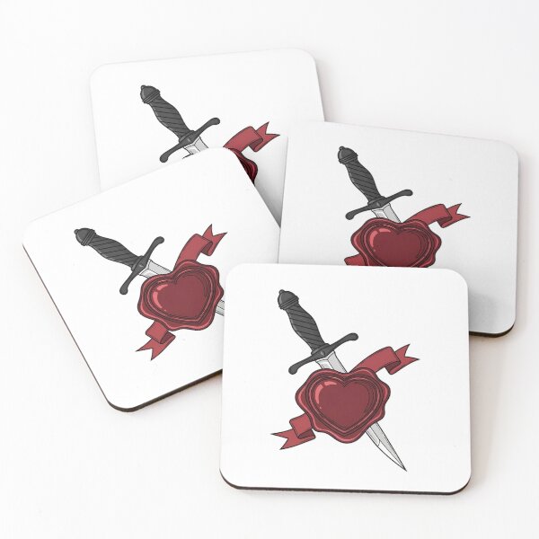 Item preview, Dagger Seal Heart designed and sold by IllumeInk.