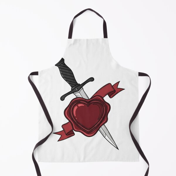Item preview, Dagger Seal Heart designed and sold by IllumeInk.