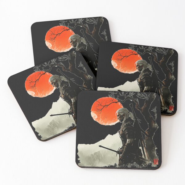 Item preview, White Wolf Under the Red Sun The Wild Hunt designed and sold by QuentinHarrow.