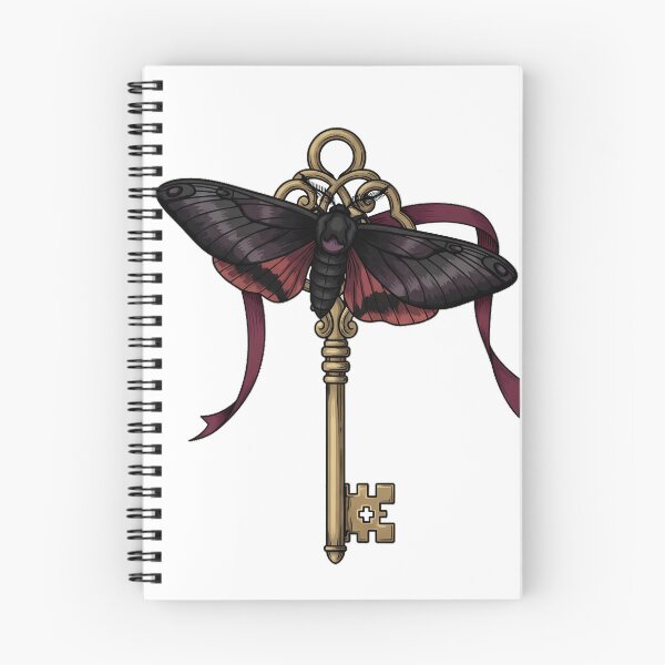 Item preview, Chapel Key Moth designed and sold by IllumeInk.