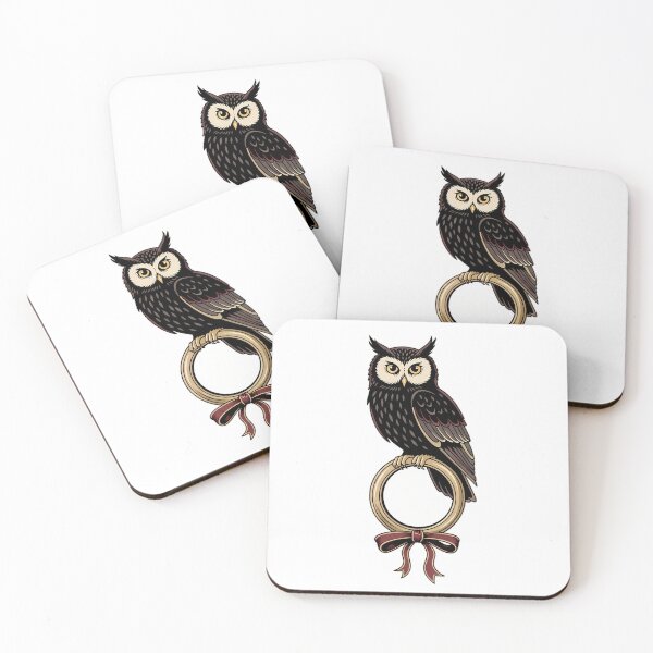 Item preview, Antique Ring Owl designed and sold by IllumeInk.