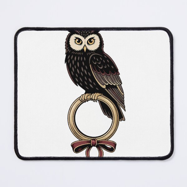 Item preview, Antique Ring Owl designed and sold by IllumeInk.