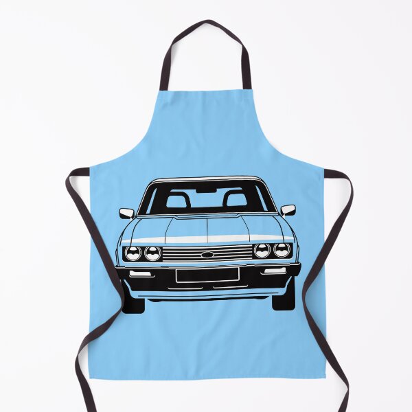 Item preview, Cool Ford Capri Mk3 duotone car front merchandise designed and sold by Billers Art.