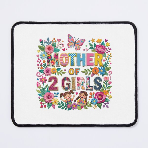 Item preview, Mother of 2 Girls Floral Design designed and sold by Betsytiptoe.