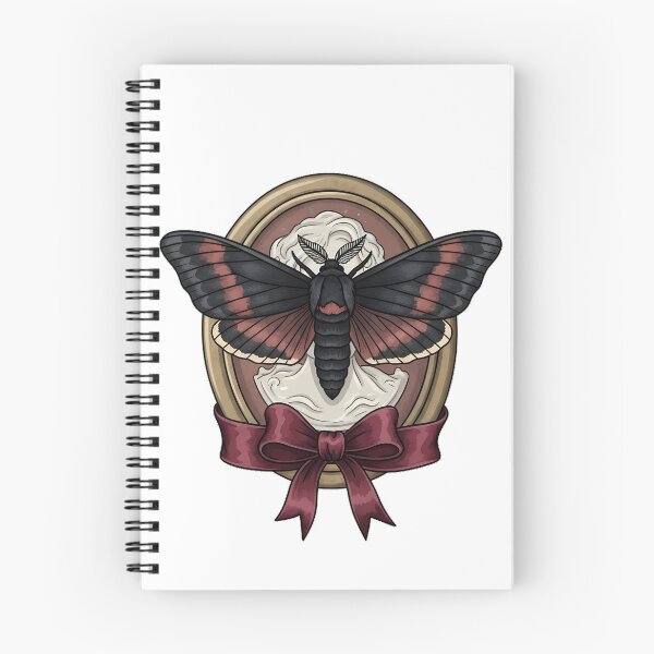 Item preview, Velvet Cameo Moth designed and sold by IllumeInk.