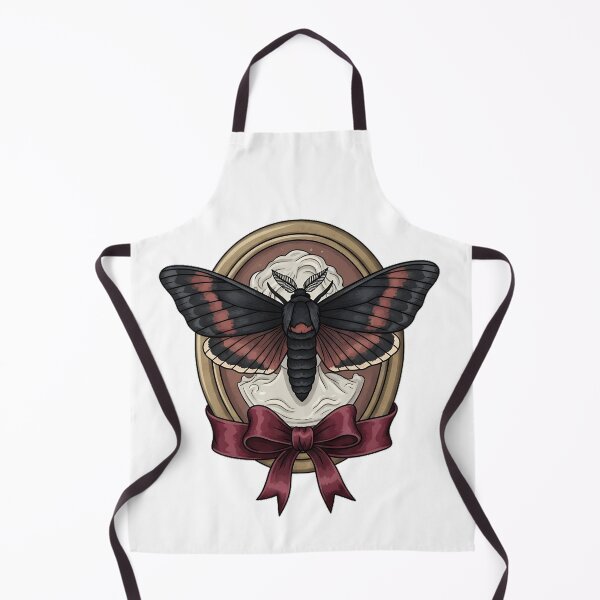 Item preview, Velvet Cameo Moth designed and sold by IllumeInk.