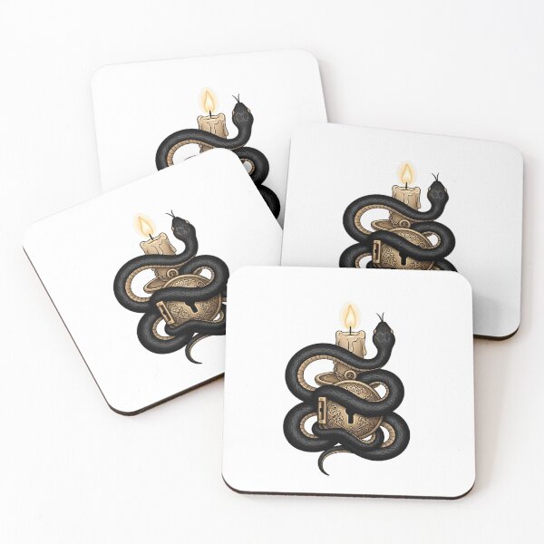 Item preview, Serpent Locket Candle designed and sold by IllumeInk.