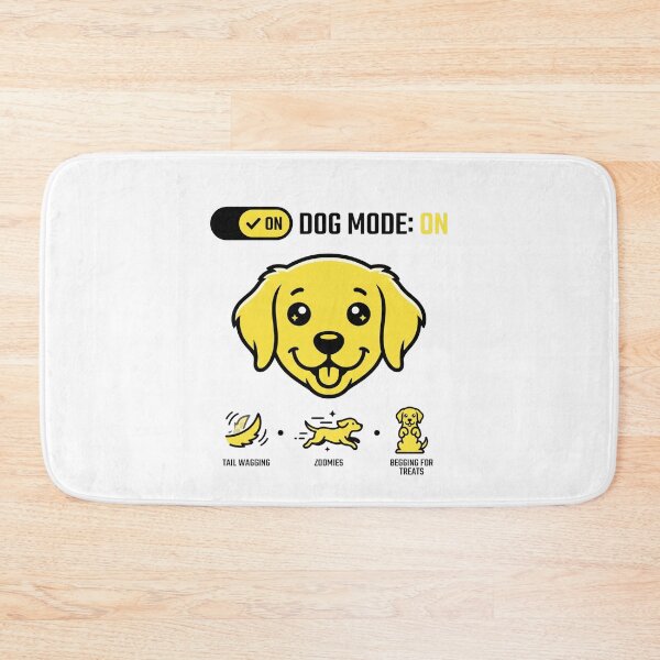 Item preview, Dog Mode On Funny Golden Retriever Tech Humor Dog Lover T-Shirt designed and sold by Egyptian king ⭐⭐⭐⭐⭐.