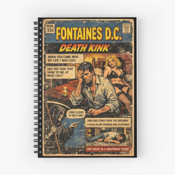 Item preview, Another Death Kink - Fontaines D.C. designed and sold by Wanderdreaming.