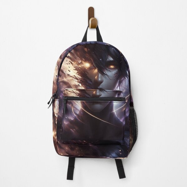 Item preview, Stardust Awakening: Dark Cosmic Anime Portrait of Celestial Disintegration designed and sold by MouradStudio.