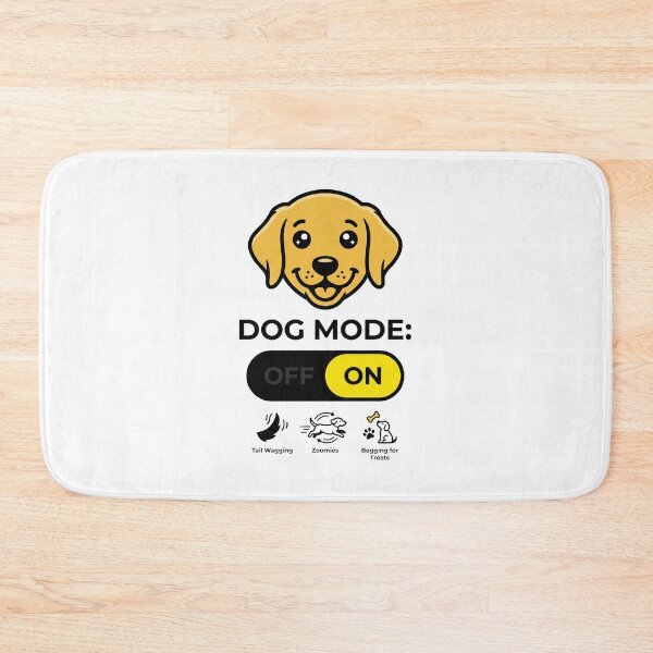 Item preview, Dog Mode On Funny Golden Retriever Tech Humor Dog Lover T-Shirt designed and sold by Egyptian king ⭐⭐⭐⭐⭐.