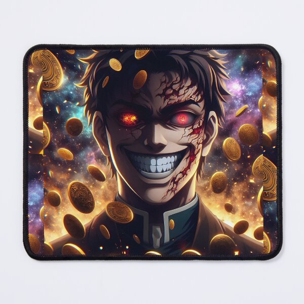 Item preview, Infinite Riches, Infinite Madness: The Gold Demon Anime Overlord of Cosmic Greed designed and sold by MouradStudio.