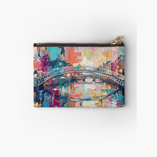 Item preview, Ha’penny Bridge Dublin Abstract Art designed and sold by Printpix.