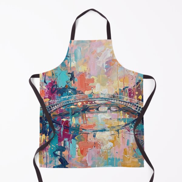 Item preview, Ha’penny Bridge Dublin Abstract Art designed and sold by Printpix.