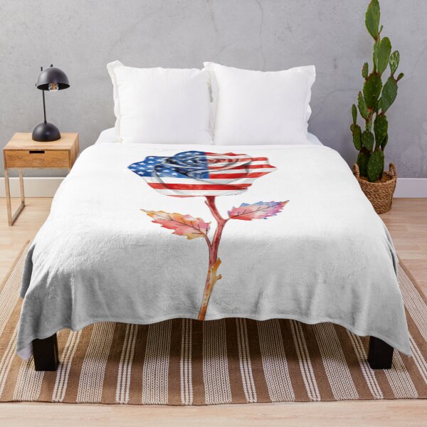 Item preview, American Rose Stars and Stripes designed and sold by uunaa.