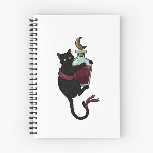 Item preview, Apothecary Moon Cat designed and sold by IllumeInk.