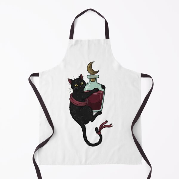 Item preview, Apothecary Moon Cat designed and sold by IllumeInk.