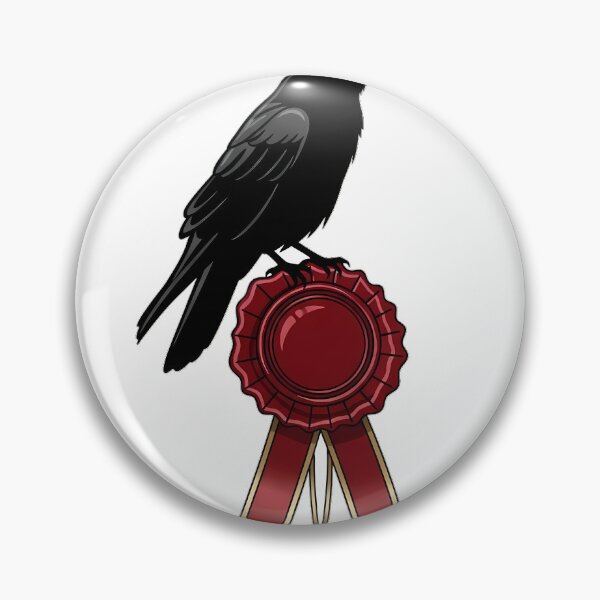 Item preview, Raven Rosette Seal designed and sold by IllumeInk.
