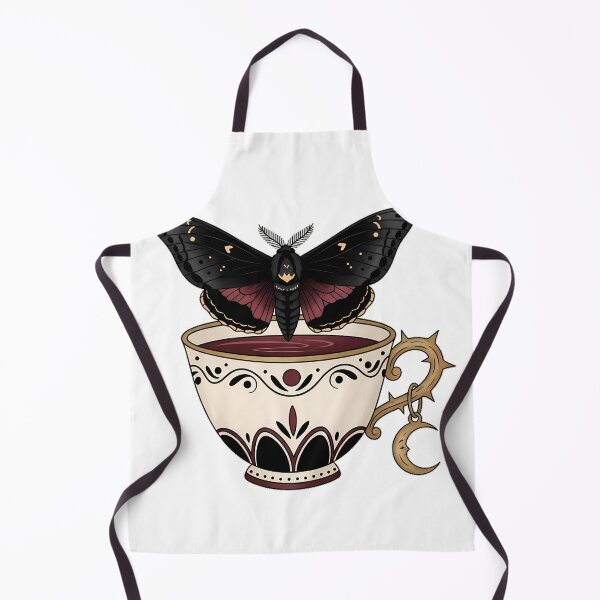 Item preview, Gothic Teacup Moth designed and sold by IllumeInk.