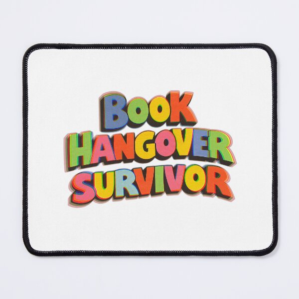 Item preview, Book Hangover Survivor – Bold Colorful Typography Design designed and sold by tviyluv.