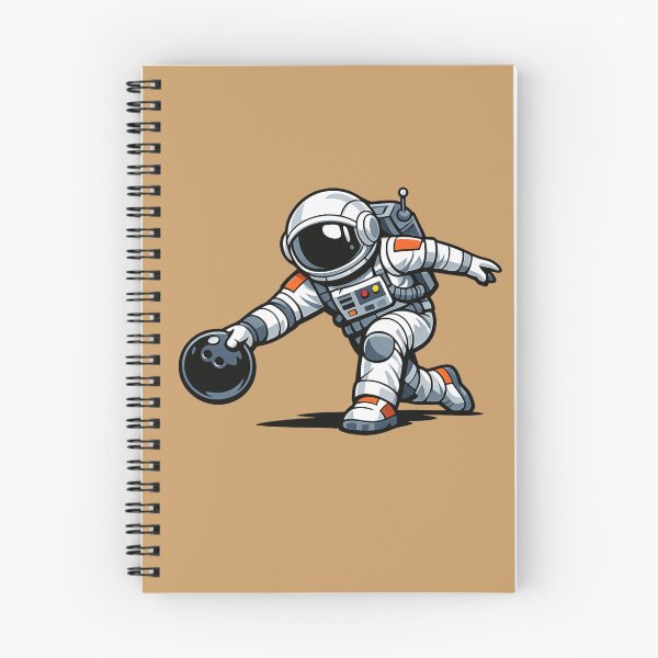 Item preview, Bowling Astronaut designed and sold by BROHLine Studio.