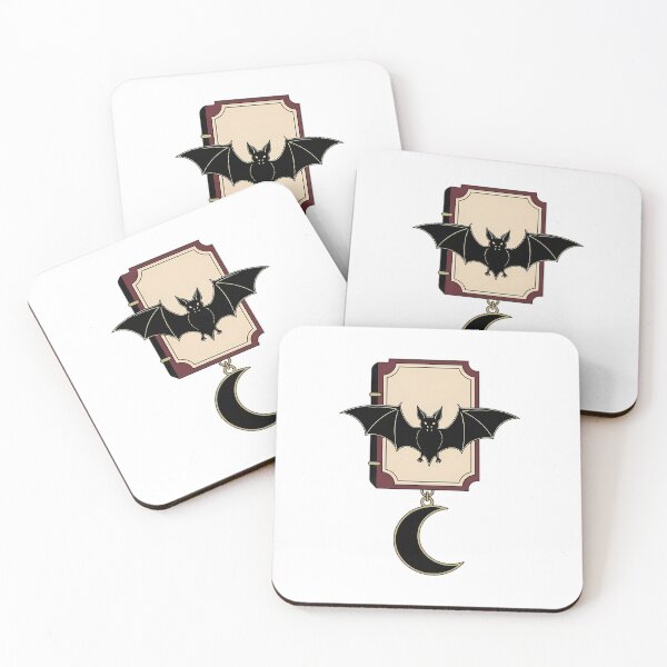 Item preview, Bat Bookplate Moon designed and sold by IllumeInk.