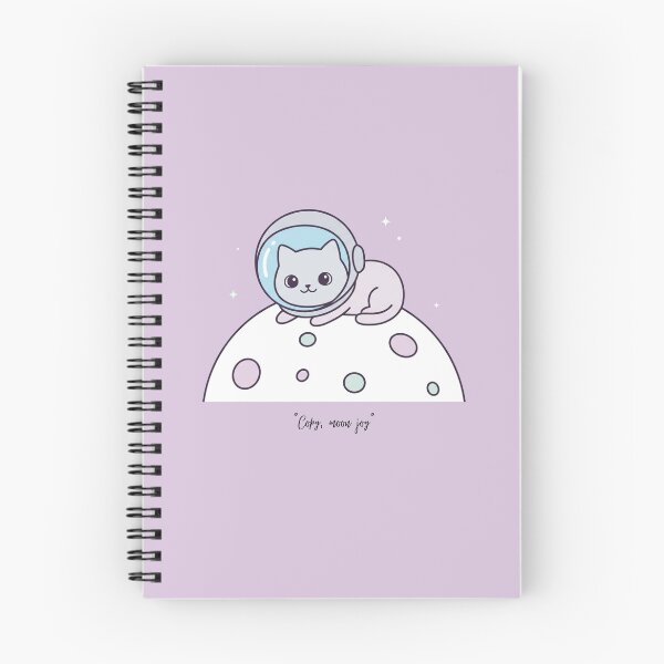 Item preview, Kitty on the moon "Copy, moon joy" designed and sold by WearIsClear.