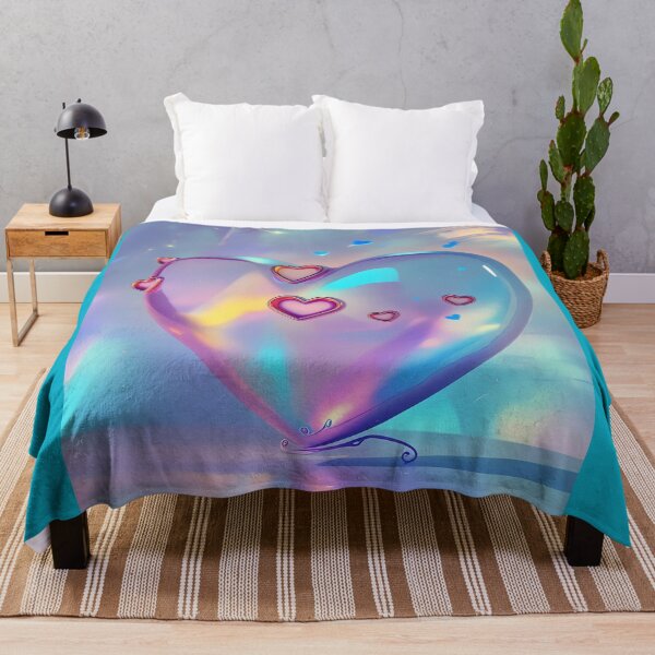Item preview, Shining rainbow heart designed and sold by Spirit75.