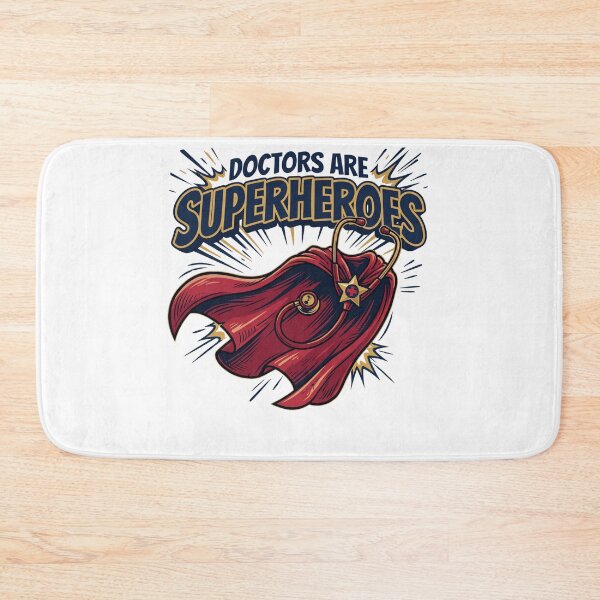 Item preview, Doctors Are Superheroes Funny Medical Hero Appreciation T-Shirt designed and sold by Egyptian king ⭐⭐⭐⭐⭐.