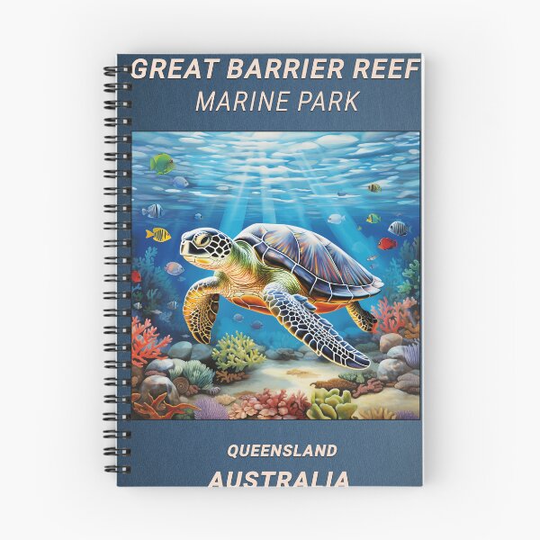 Item preview, Great Barrier Reef Sea Turtle Poster designed and sold by xposedbydesign.