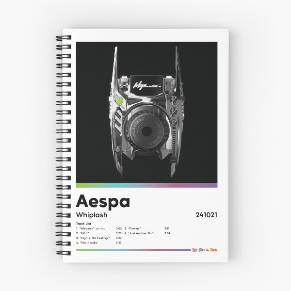 Item preview, AESPA - Whiplash - Album Artwork Poster designed and sold by RhodesToKpop.