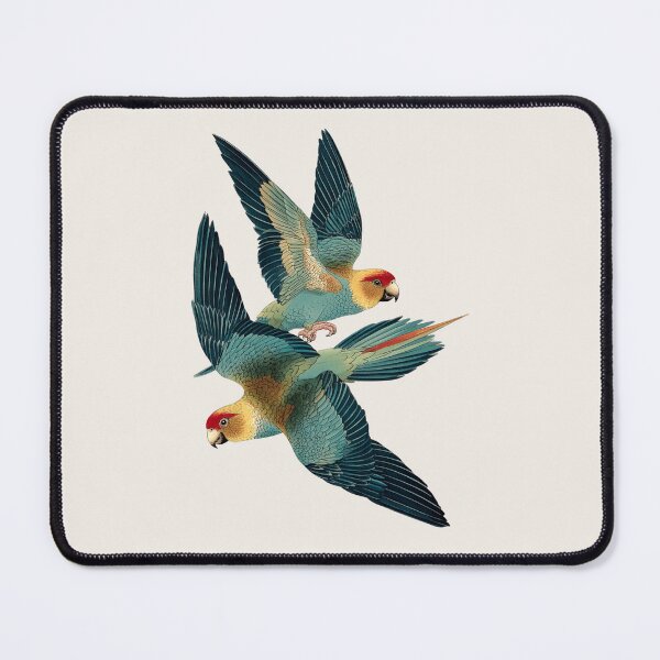Item preview, Parakeets in Flight – Hiroshige Style designed and sold by BestVarieties.