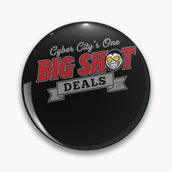 Item preview, Cyber City's One Big Shot Deals Since 1997 Deltarune Spamton Fan Gamer designed and sold by FemmeForge.