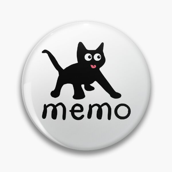 Item preview, Cute Black Cat Memo designed and sold by Digitaload.
